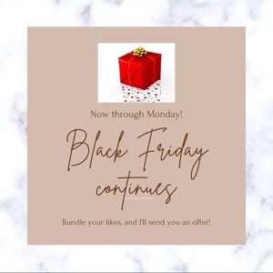 3/$28 Black Friday Sale!